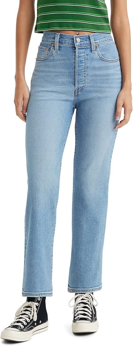 Levi's Women's Ribcage Straight Ankle Jeans | Amazon (US)