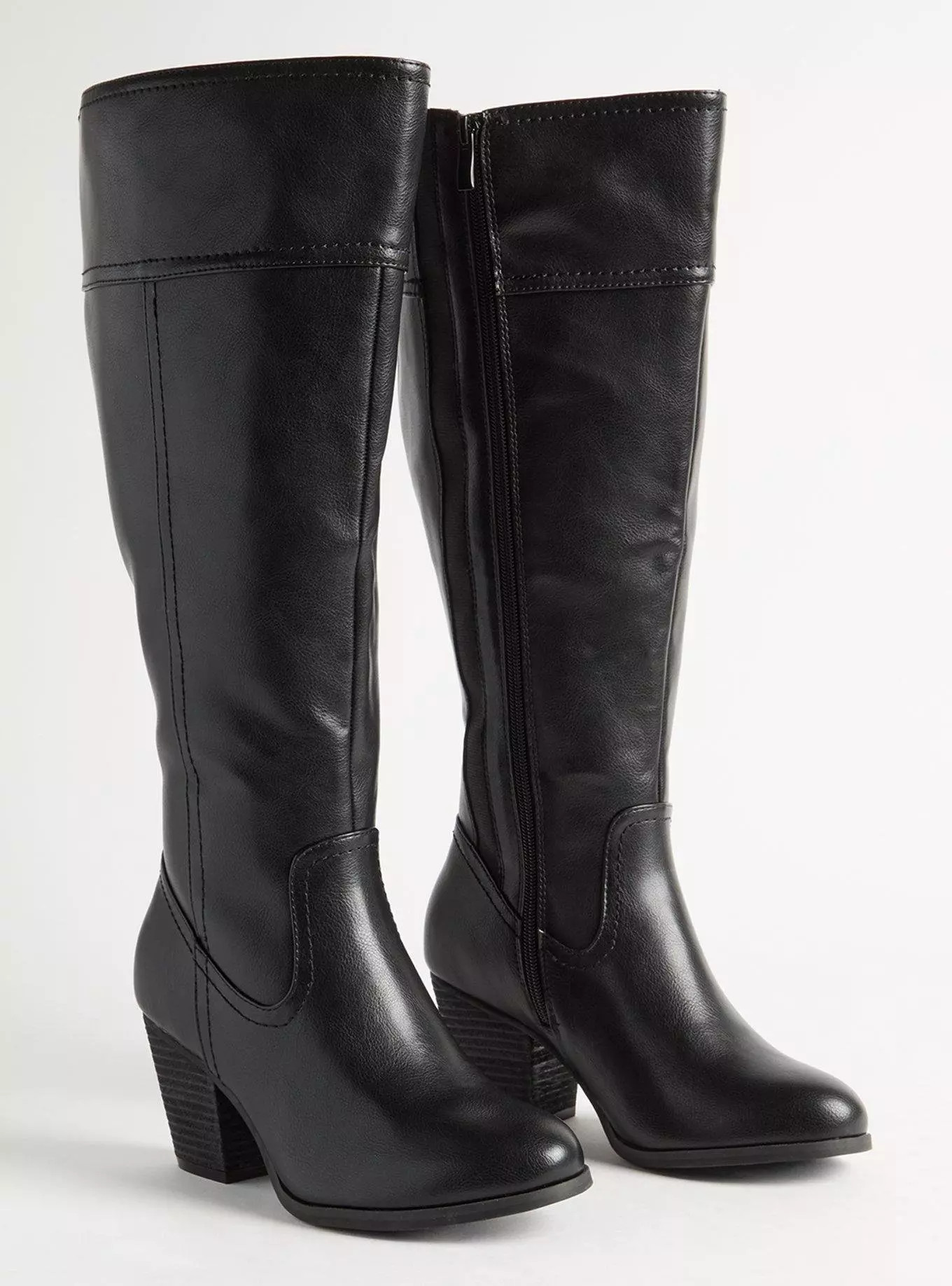 Almond Toe Heeled Knee Boot (WW) | Torrid (US & Canada)