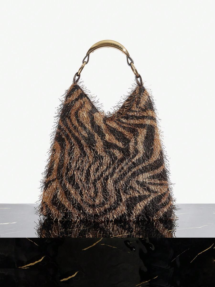 SHEIN SXY Ladies, Women Top Handle Bags, Fashionable, Elegant, Simple, Personalized, Versatile, A... | SHEIN