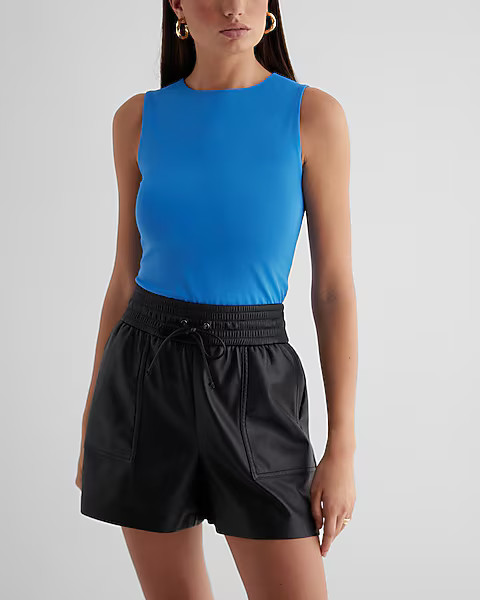 Body Contour High Compression Crew Neck Tank | Express