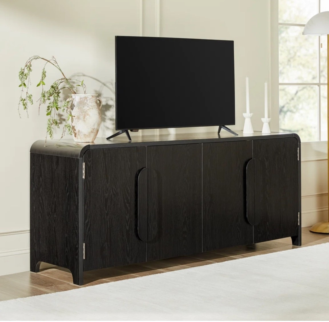 Black sideboard / buffet

#LTKHome