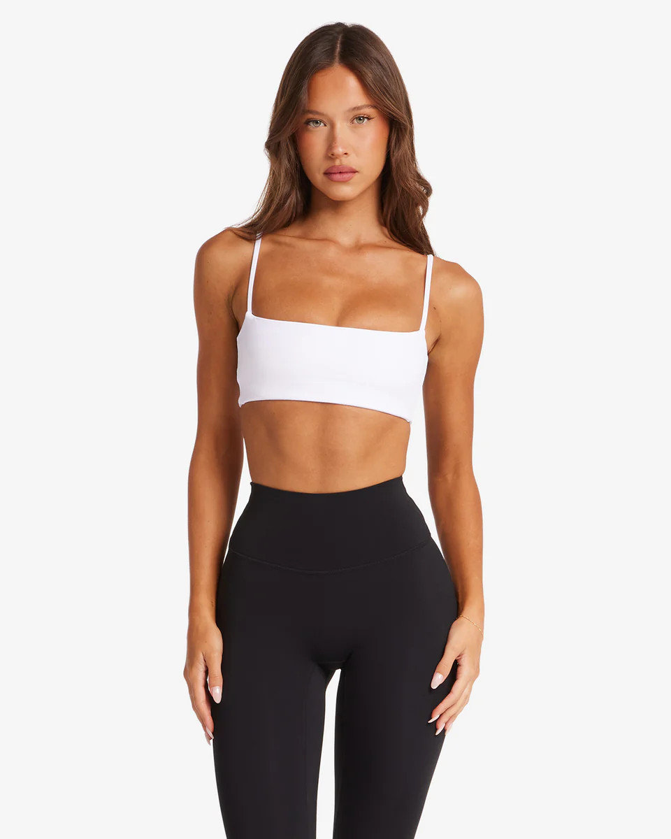 Freedom Staple Crop | White | Crop Shop Boutique US