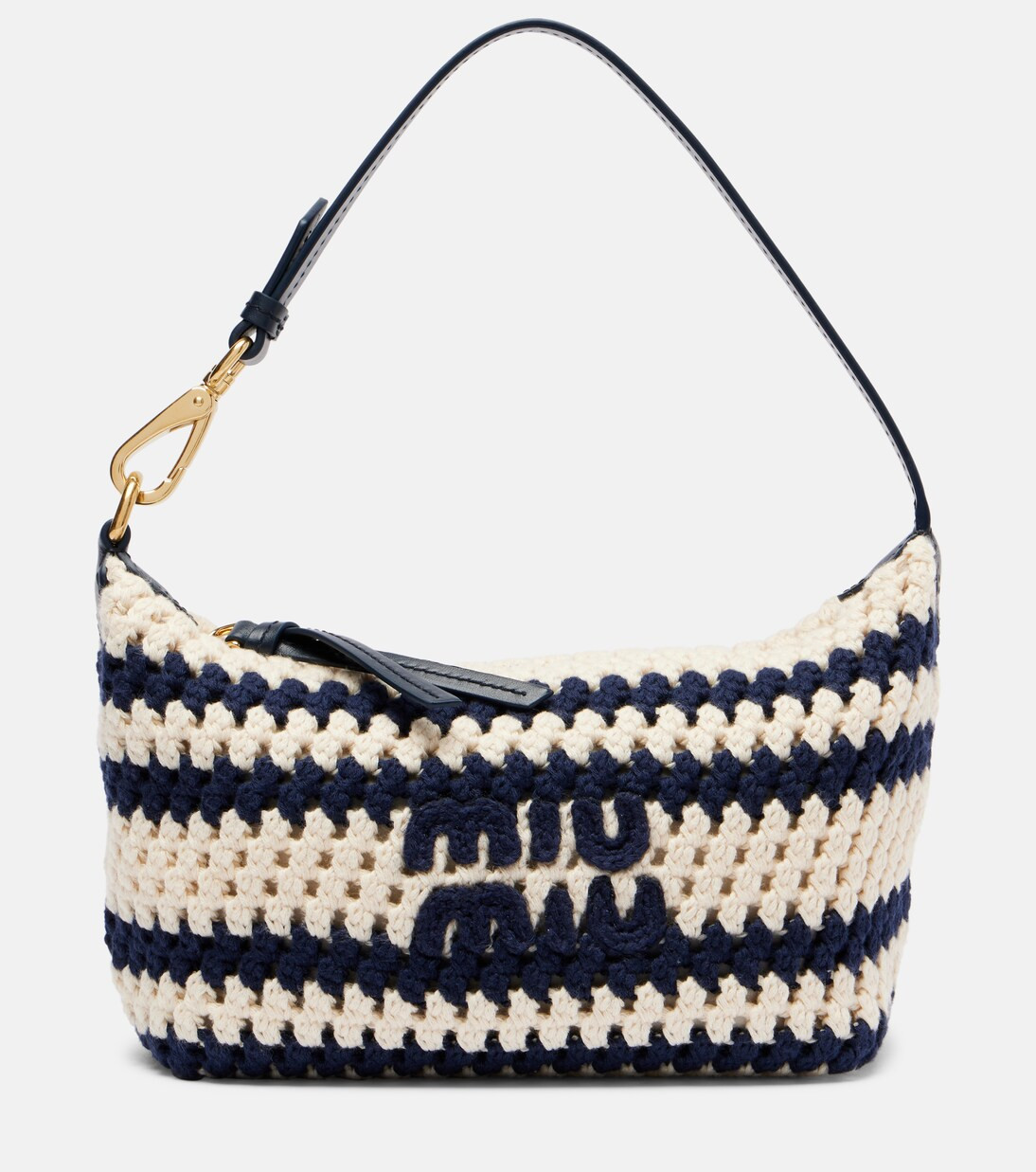 Logo crochet shoulder bag | Mytheresa (INTL)