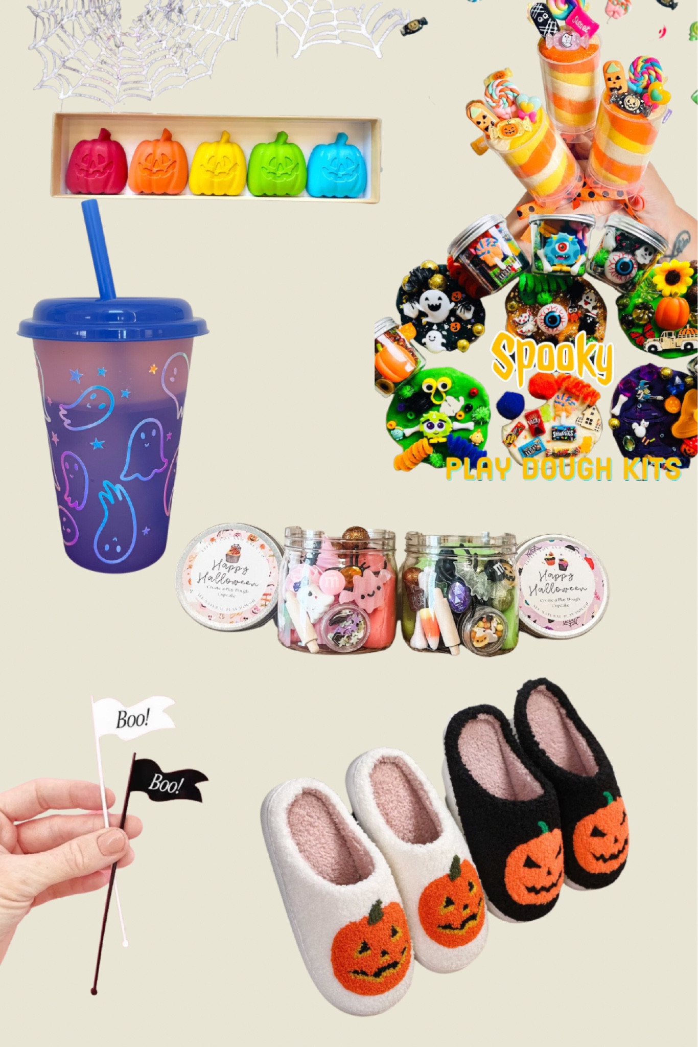 Ideas for 2023 Halloween boo basket. Halloween cups, Halloween gifts for kids, Halloween activities, Halloween present, Halloween boo basket. 
Boo basket fillers 2023. Non candy Halloween gifts for Spooky season. 


#LTKHalloween #LTKHoliday #LTKGiftGuide