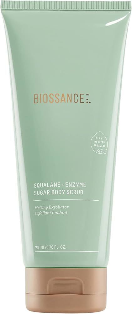 Biossance Squalane + Enzyme Sugar Body Scrub. A Powerful Yet Gentle Exfoliator with Pomegranate E... | Amazon (US)