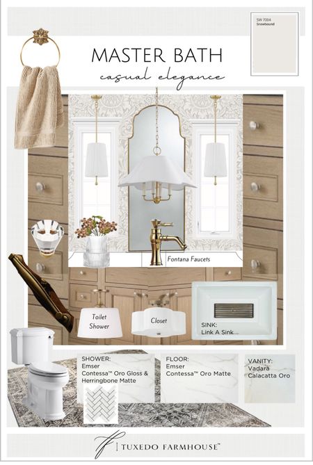 My master bath selections for my new home  

#LTKhome #LTKstyletip