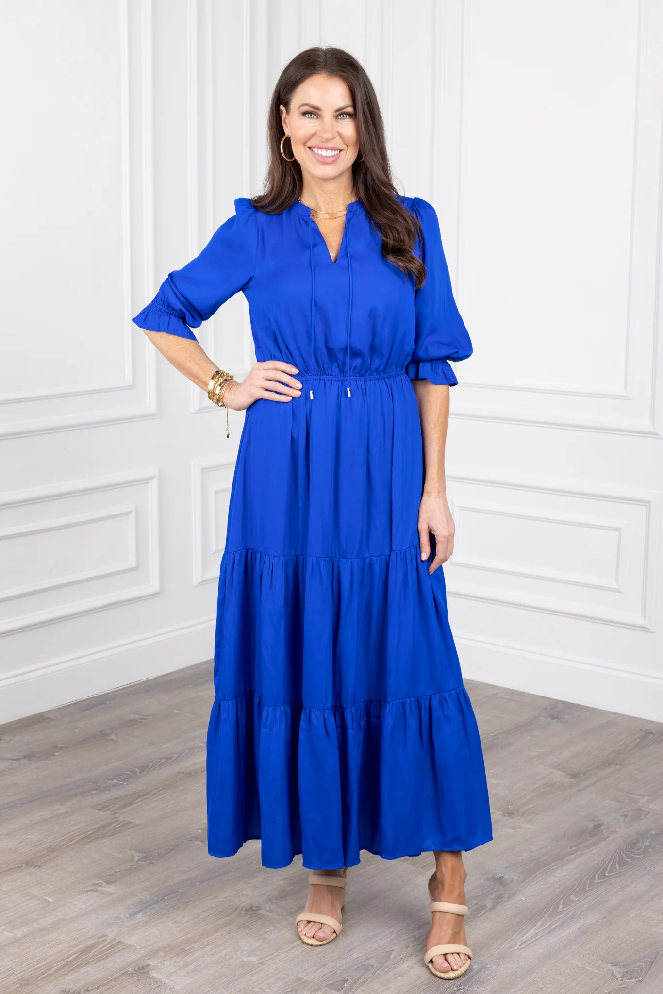 Taylor Dress- Blue | Avara