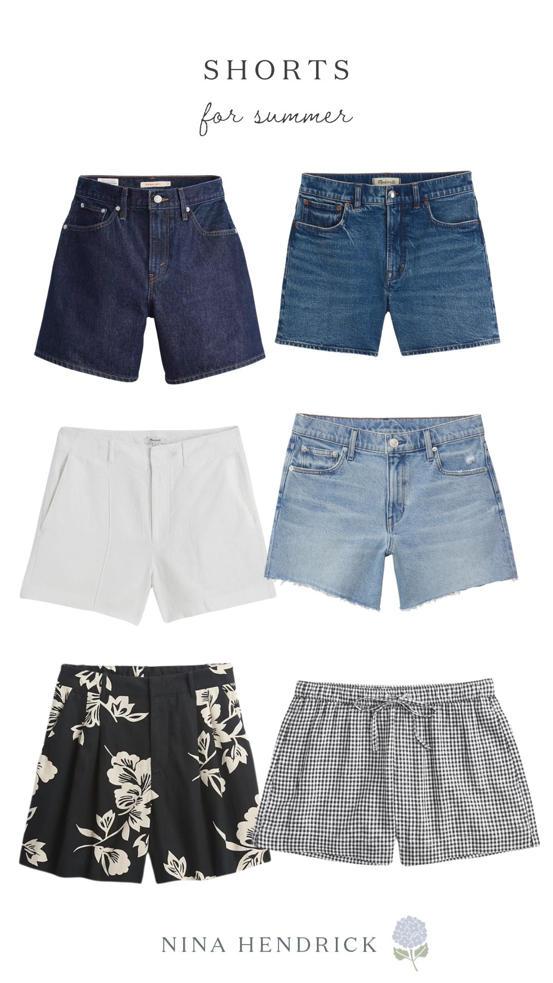 Shorts from Levi’s, j crew, Abercrombie, madewell, AYR, and Gap 

#LTKStyleTip #LTKSeasonal #LTKxMadewell