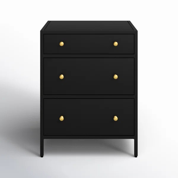 Julina 20'' W Metal Nightstand | Wayfair North America