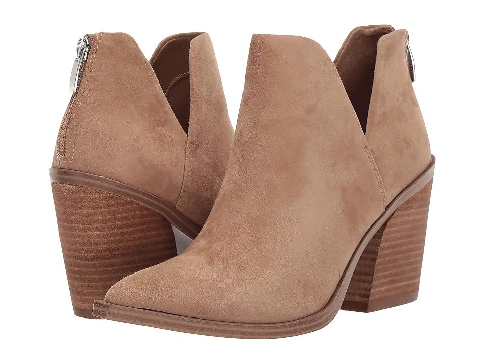 Steve Madden Alyse Bootie (Tan Suede) Women's Shoes | Zappos