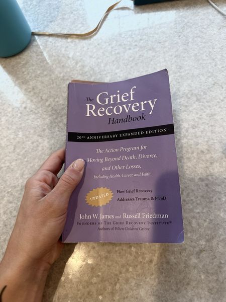 1st book I’m reading on grief and it’s helped me understand how ill prepared our society is for loss. Its been very helpful 

#LTKhome
