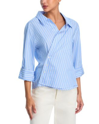 CISSA Pullover Asymmetrical Shirt | Bloomingdale's Women | Bloomingdale's (US)