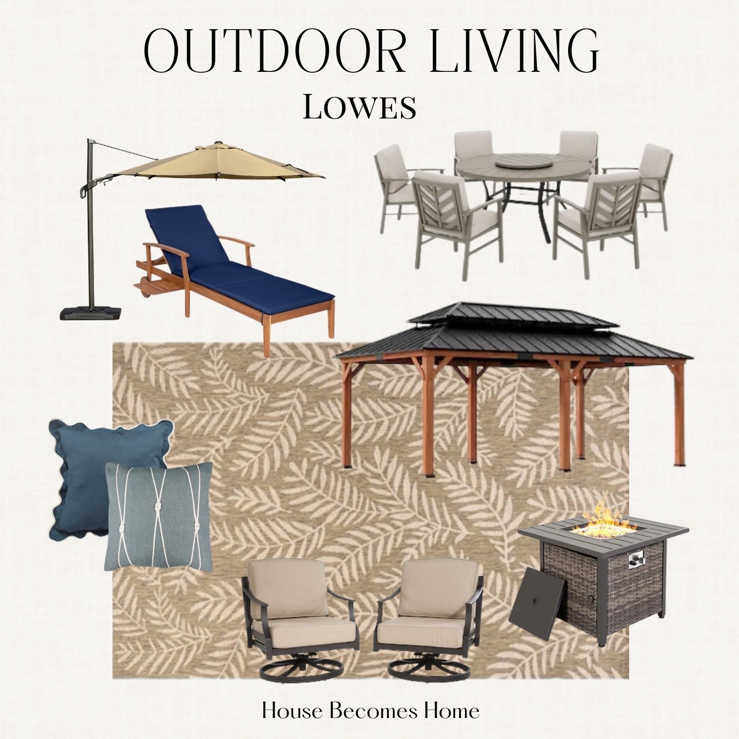 Outdoor Living Lowes 🙌🏻🙌🏻

#LTKSeasonal #LTKHome