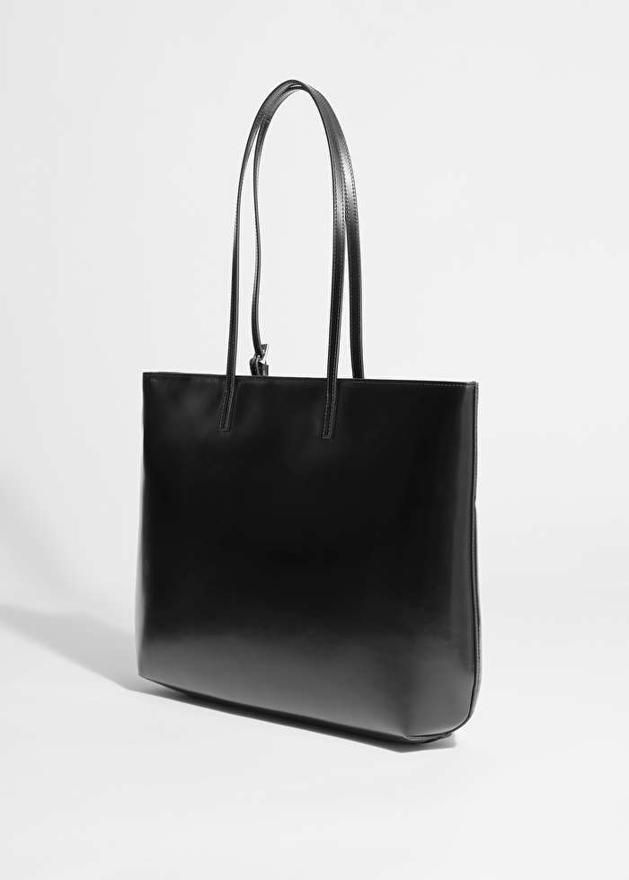 Structured Leather Tote | & Other Stories US