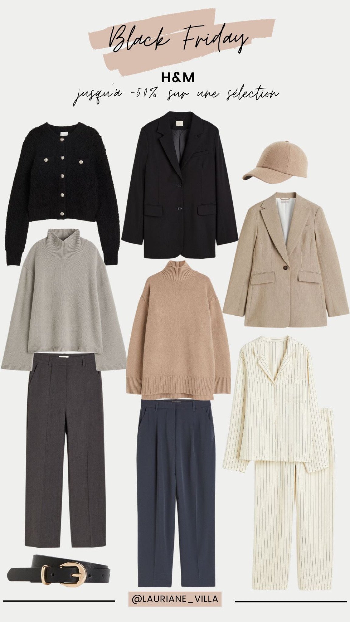 BLACK FRIDAY 2023
H&M
Jusqu’à -50% sur une sélection 

#LTKsalealert #LTKCyberSaleFR #LTKCyberWeek
