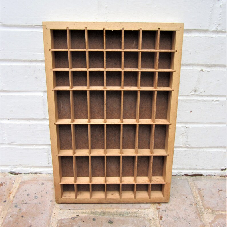 Vintage Printers Wooden Tray Vintage Printers Drawer 49 Spaces | Etsy (US)