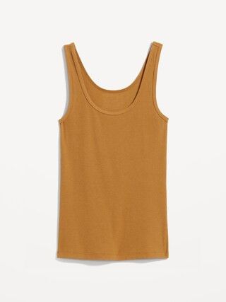 First-Layer Rib-Knit Tank Top for Women | Old Navy (US)