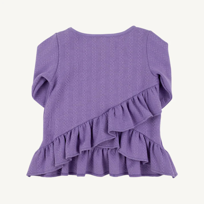 Long Sleeve Love You Back Top (Quilted) - Palisades Purple | The Beaufort Bonnet Company