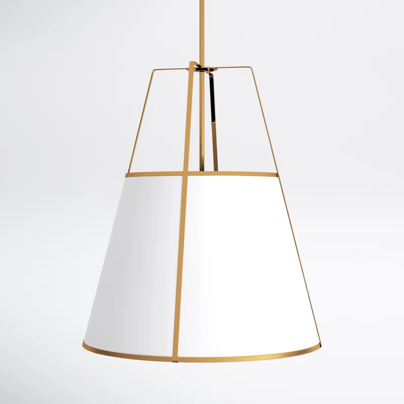 Clarkshire 3 - Light Statement Drum Pendant | Wayfair North America