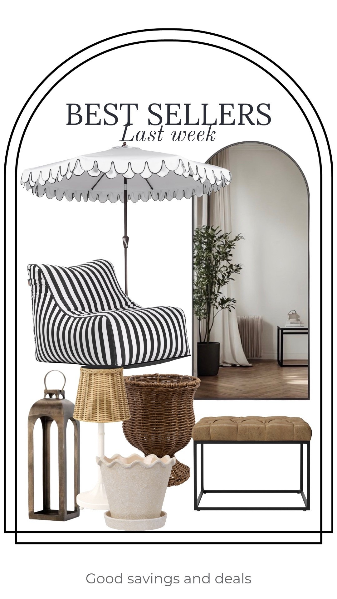 Best sellers last week. Patio furniture. Lantern, patio umbrella. Home finds.

#LTKHome #LTKSaleAlert