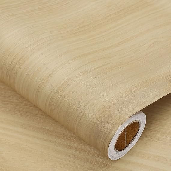 Heroad Peel and Stick Wallpaper Wood Contact Paper Maple Wood Grain Contact Paper Thicken Wallpap... | Amazon (US)