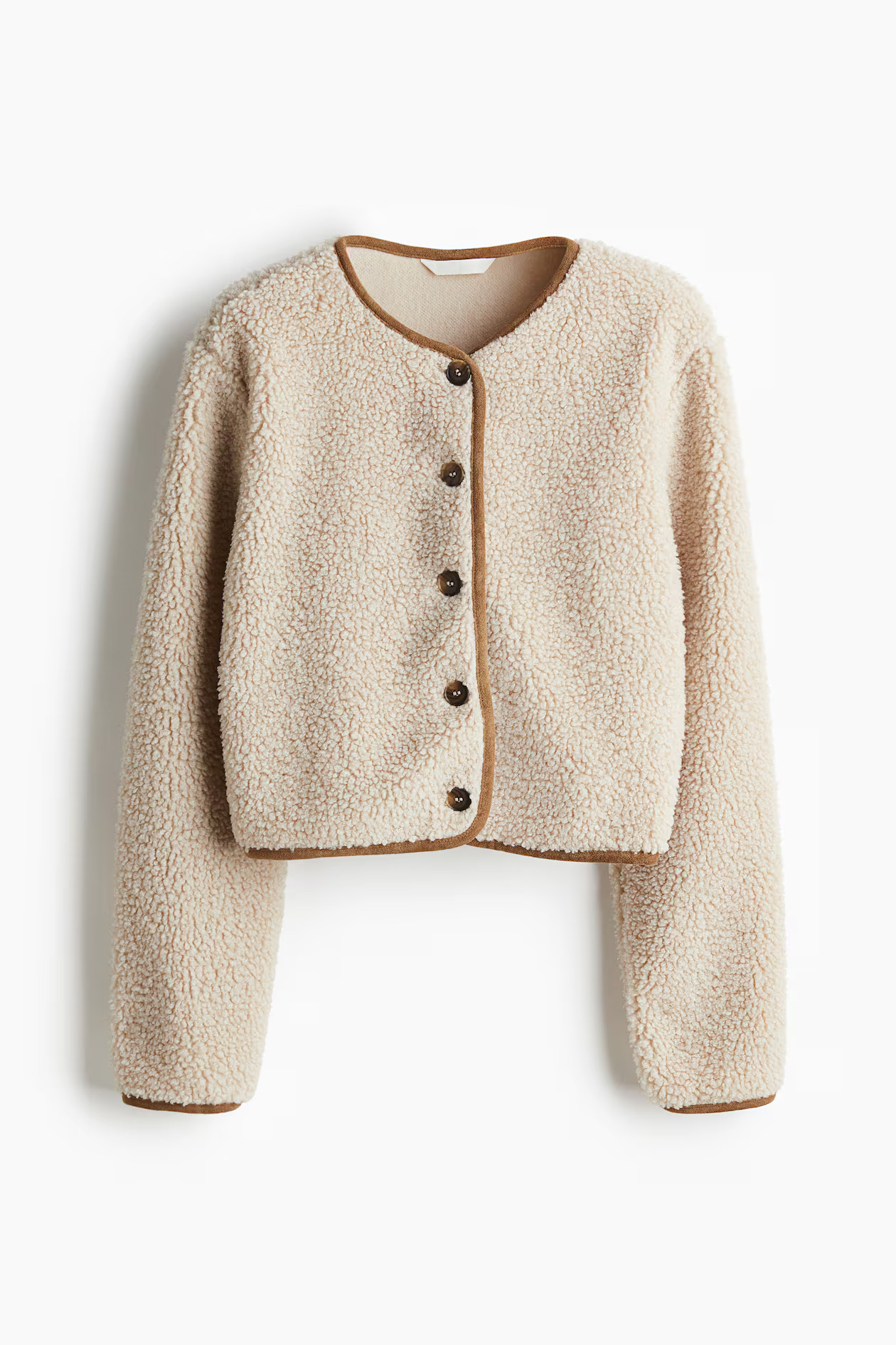 Teddy Fleece Cardigan | H&M (US + CA)