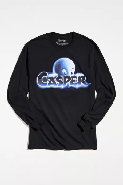 Casper The Friendly Ghost Long Sleeve Tee | Urban Outfitters (US and RoW)