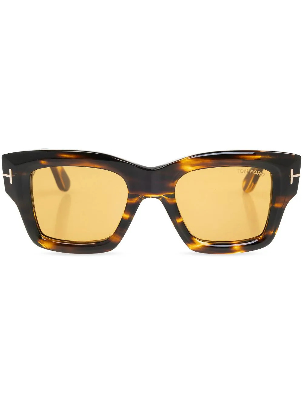 TOM FORD Eyewear FT1154 square-frame sunglasses - Brown | Farfetch Global