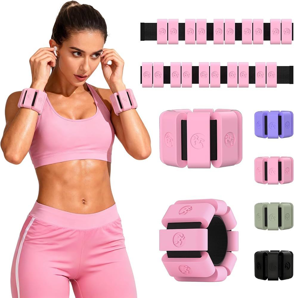 Adjustable Wrist Weights for Women Men, Leg Weights for Women 0.75lb-1lb-1.3lb Each for Walking, ... | Amazon (US)