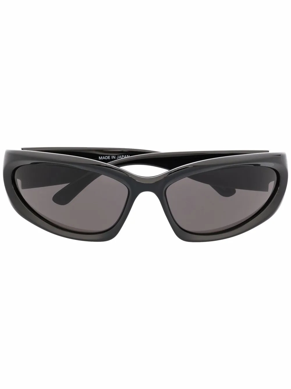 Balenciaga Eyewear logo-plaque Sunglasses - Farfetch | Farfetch Global