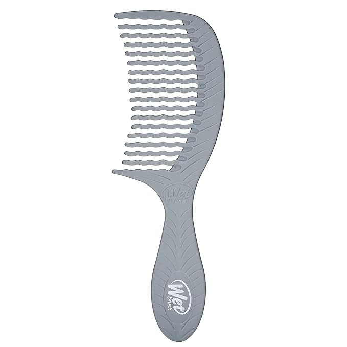 Wet Brush Go Green Charcoal Infused Treatment Comb - Wide Tooth Hair Detangler with WaveTooth Des... | Amazon (US)