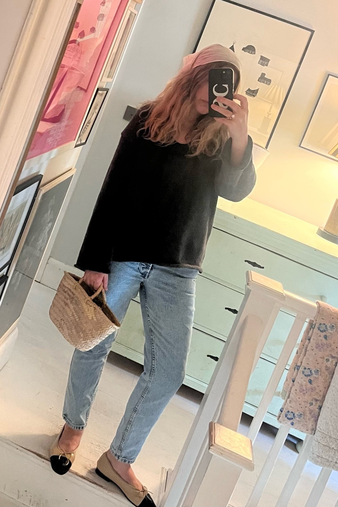 Chunky knits ✔️
Cropper Jeans ✔️
Headscarf ✔️
Ballet flats ✔️
Baskets ✔️

#LTKuk #LTKautumn #LTKover50style