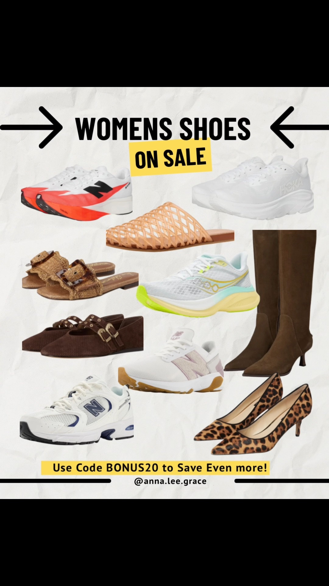 Massive zappos sale! Use code BONUS20 to save an extra 20%!!!

#LTKActive #LTKSaleAlert #LTKmomlife