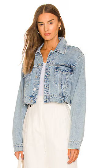 Serena Denim Jacket in Blue Dawn | Revolve Clothing (Global)