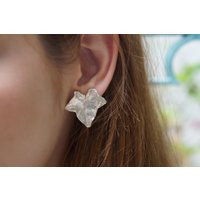 Ivy Leaf Earrings, Gold-Plated Sterling Silver Jewelry, Handmade Eco-Friendly Gift For Women | Etsy (US)