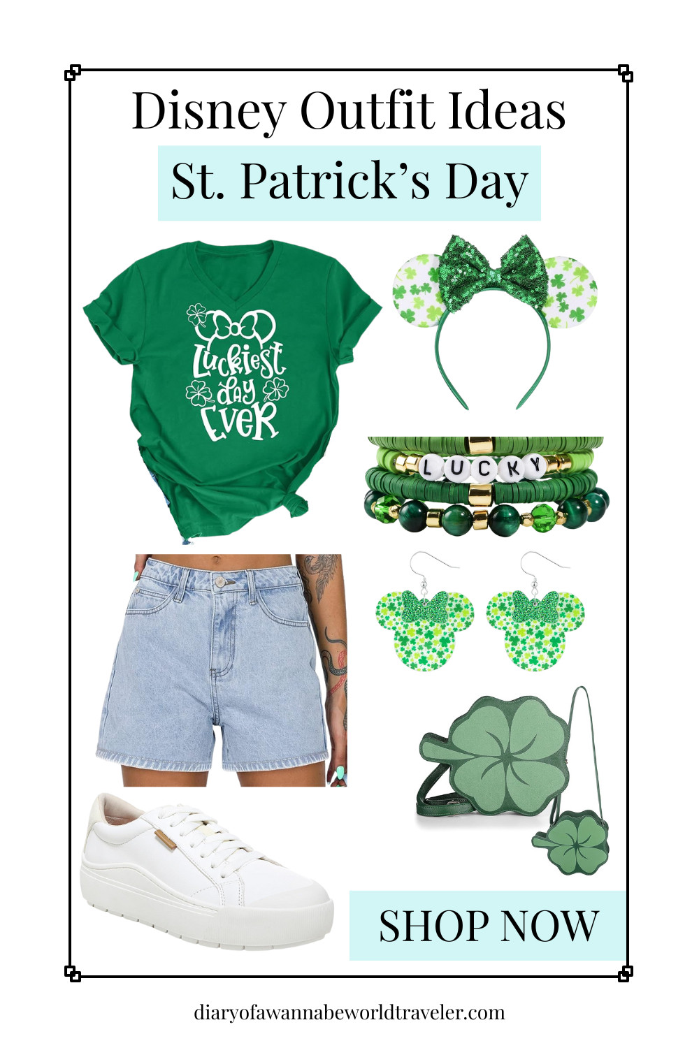 This cozy St. Patrick’s Day Disney outfit is comfy, cute, and perfect for cooler park days! 🍀💚 Featuring cozy layers and festive green details, this look is ideal for early spring Disney trips, rope drop mornings, or relaxed park days. Great for casual holiday outfits and all-day comfort. Shop the full cozy St. Patrick’s Day Disney look below!

St. Patrick’s Day Disney outfit, cozy Disney outfit, green Disney outfit, spring Disney outfit, Disney trip outfit, cute Disney outfit, comfy Disney outfit, casual Disney style, Disney vacation outfits, holiday park outfit 

 #LTKootd #LTKSeasonal #LTKTravel