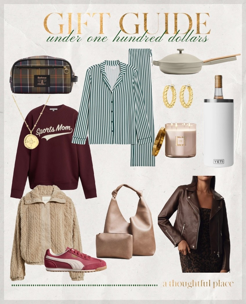 Beautiful gifts under $100. A couple of these are on my own wish list. 🎄

#LTKGiftGuide