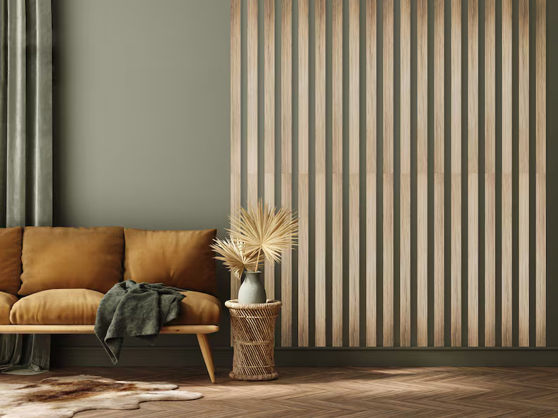 Wall Slats  5cm Wide  100cm Long  Room Divider  Home Decor | Etsy UK | Etsy (UK)