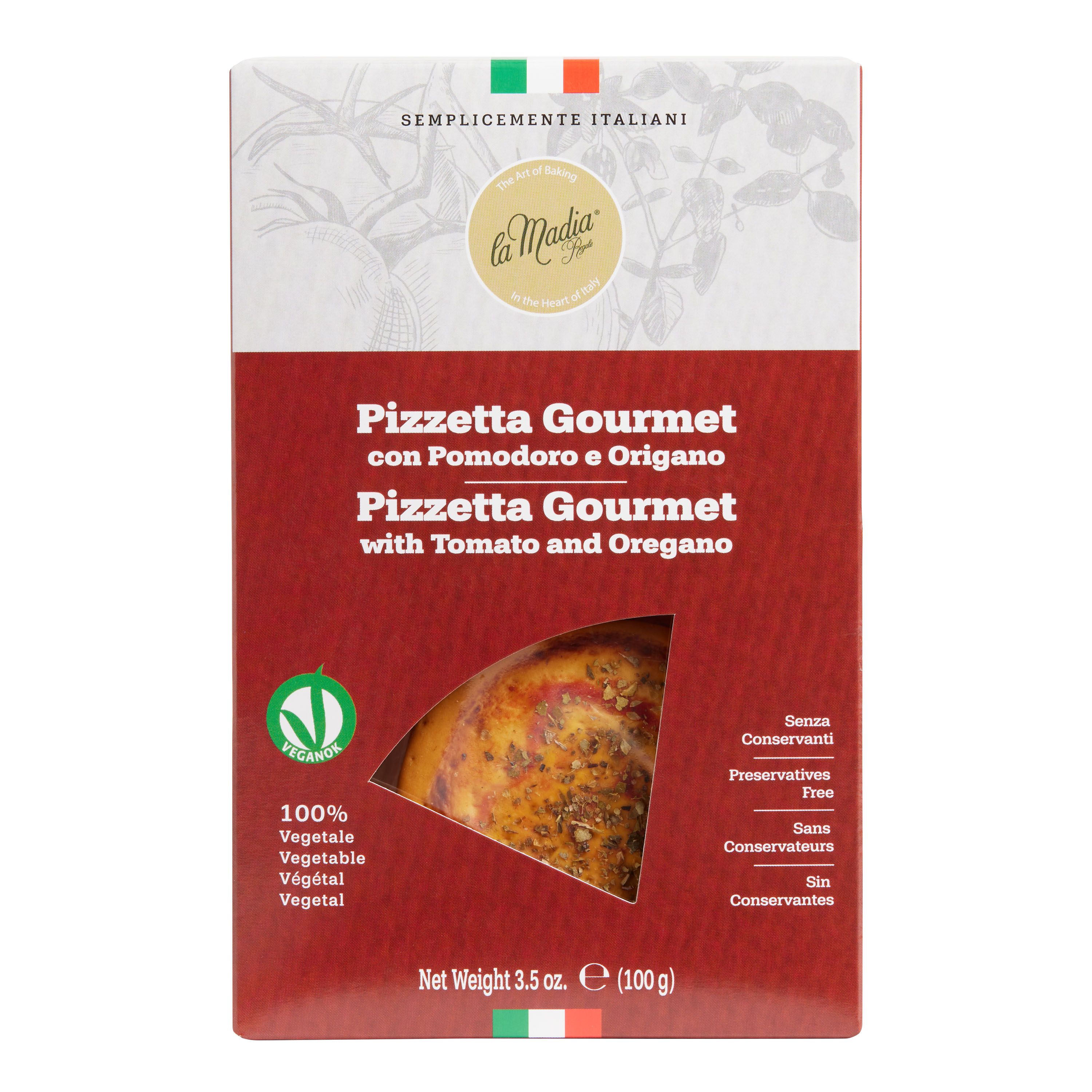 La Madia Tomato and Oregano Gourmet Pizza Crackers | World Market