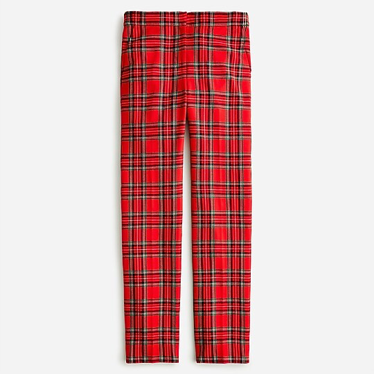 Full-length Kate straight-leg pant in Good Tidings plaid wool | J. Crew US