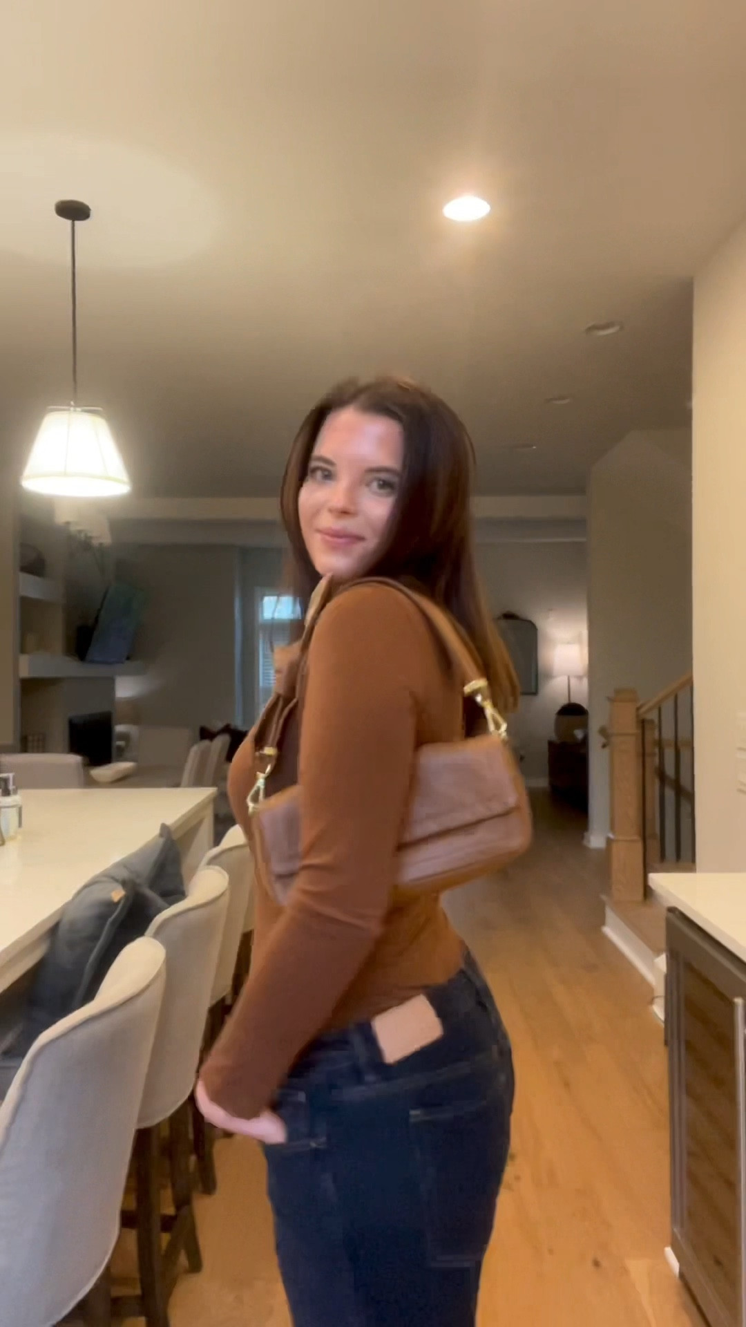 Bodysuit is very cozy great staple I’m wearing a medium. Pacsun jeans are amazing quality fit so good! True to size. Love my kitten heel boots have had them for years. Purse is years old.. still found the link it’s sold out but could save if it comes back in stock. I linked a bag similar! 

Ted baker, shoulder bag, denim jeans, shoes, nails 

#LTKShoeCrush #LTKStyleTip #LTKItBag
