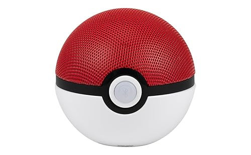 eKids Pokemon Pokeball Bluetooth Speaker, Wireless Speaker with Rechargeable Battery and USB-C Charging Cable | Amazon (US)