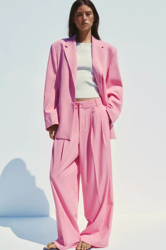 PLEATED SUIT TROUSERS | Zara UK