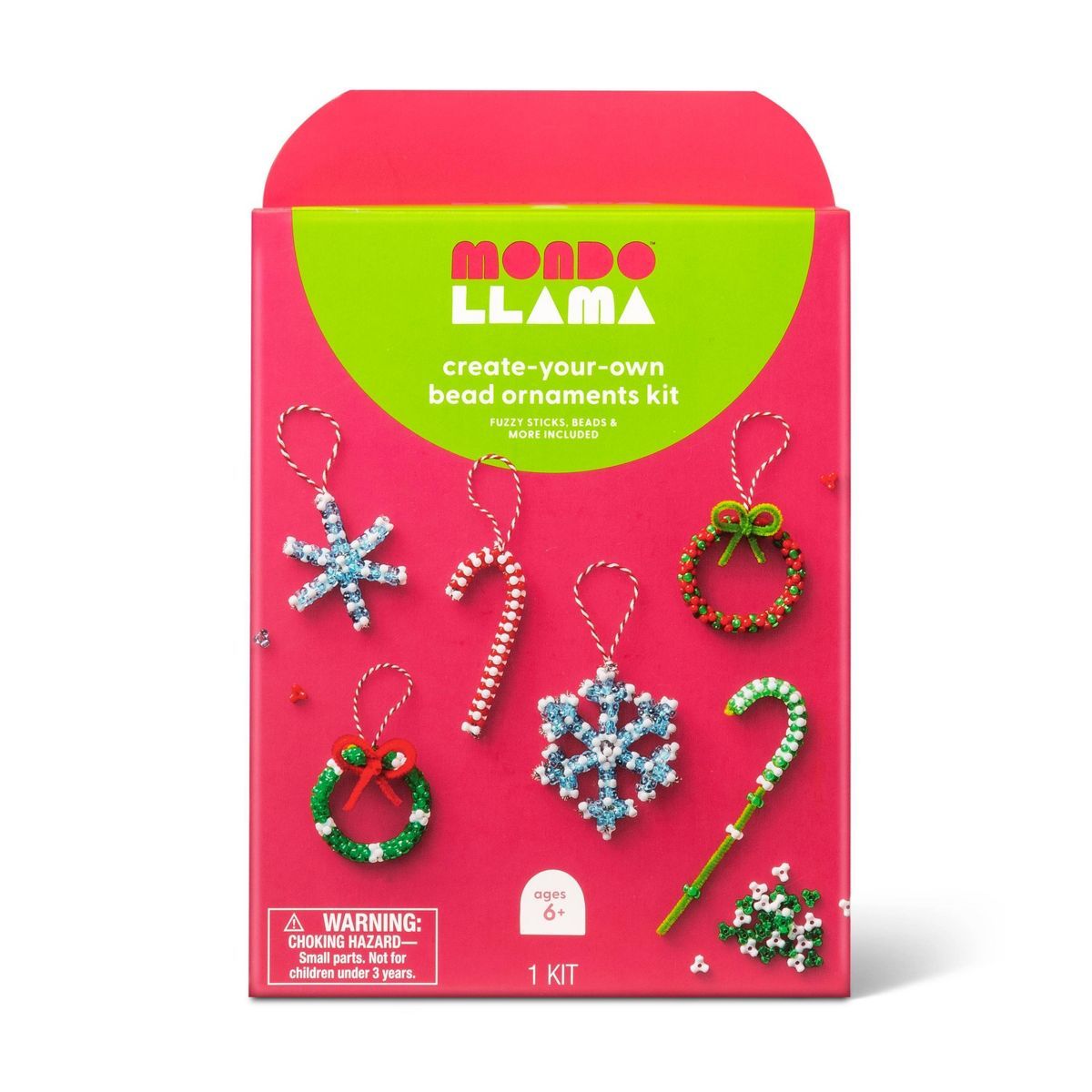 Create-Your-Own Bead Ornaments Kit - Mondo Llama™ | Target
