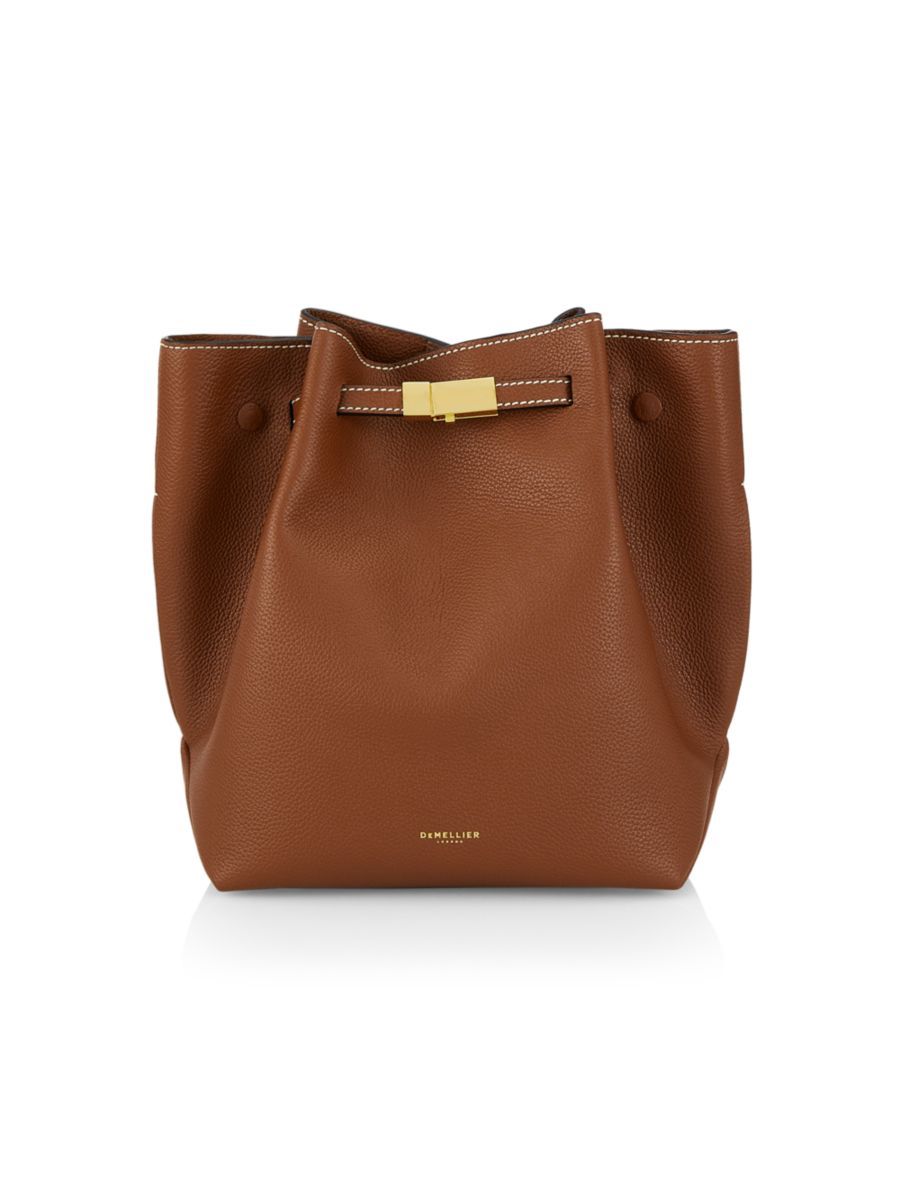 New York Leather Bucket Bag | Saks Fifth Avenue