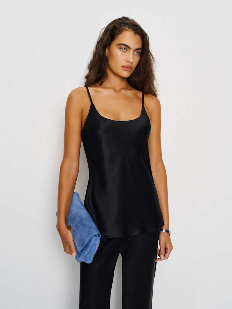 Lila Silk Top | Reformation (Global)