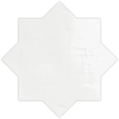 Argile Star 7 In. X 7 In. Porcelain Floor And Wall Tile | Wayfair North America