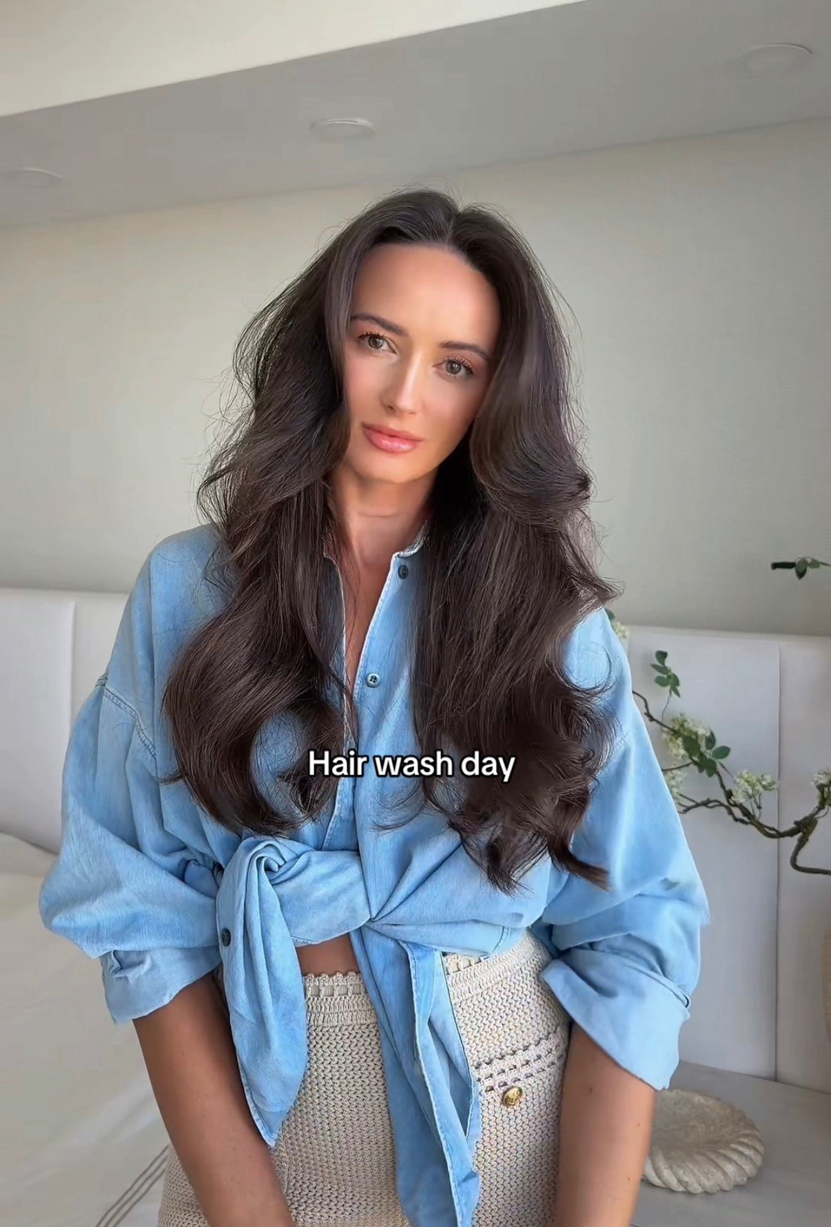 Everything I use on my hair #longhair #hair 