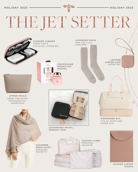 Gift guide for the jet setter 

#LTKGiftGuide #LTKHoliday