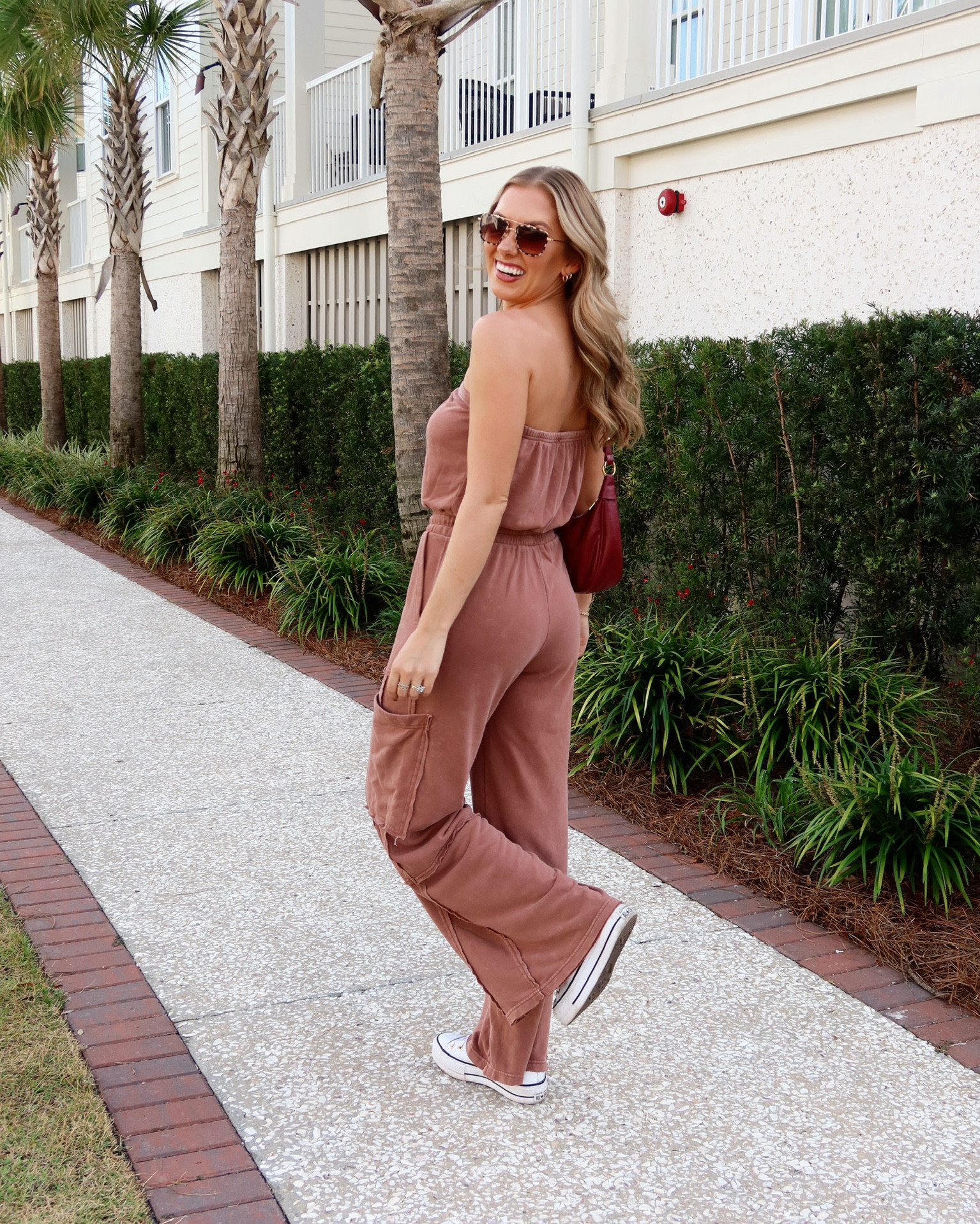 Cute and comfy jumpsuit! 

Fall outfit 
Jumpsuit 
Travel outfit 
Pink Lily 
Moreewithmo 

#LTKSeasonal #LTKFindsUnder100 #LTKTravel